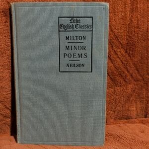 Lake English Classics Milton Minor Poems Book
